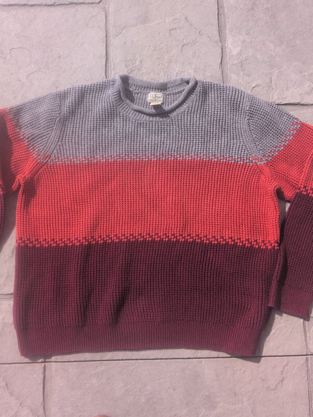 LL Bean Rollneck Organic Cotton Sweater - Size XXL